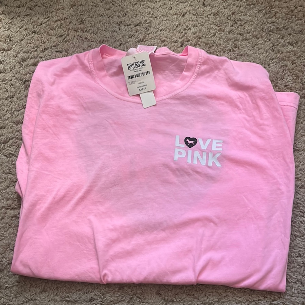 PINK Victoria's Secret Throwback Long Sleeve